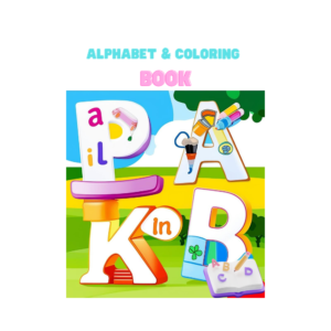 Alphabet & Coloring Book for Kids