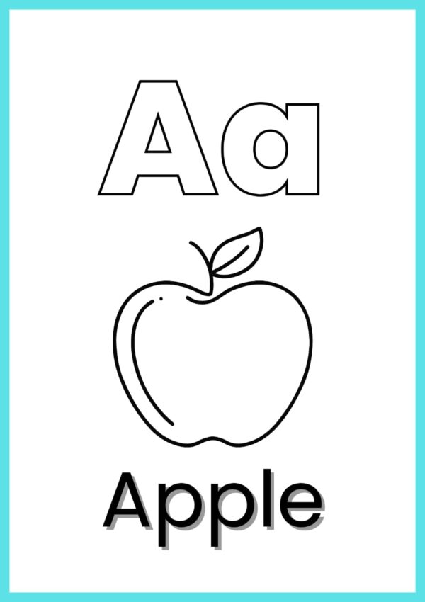 Alphabet & Coloring Book for Kids - Image 4