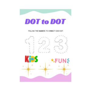 Dot to Dot Connecting Activity Math Games Worksheet