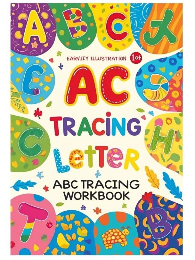 Fun & Colorful ABC Tracing Workbook